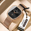POEDAGAR Elegant Women's Mesh Watch - Waterproof Stainless Steel Timepiece