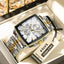 POEDAGAR Luxury Chronograph Men's Watch - Waterproof & Luminous