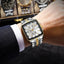 POEDAGAR Luxury Chronograph Men's Watch - Waterproof & Luminous