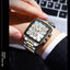 POEDAGAR Luxury Chronograph Men's Watch - Waterproof & Luminous