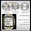 POEDAGAR Luxury Chronograph Men's Watch - Waterproof & Luminous