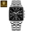POEDAGAR Luxury Chronograph Men's Watch - Waterproof & Luminous