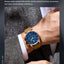 Reloj Cronógrafo de Lujo para Hombre POEDAGAR - Impermeable y Luminiscente