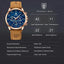 Reloj Cronógrafo de Lujo para Hombre POEDAGAR - Impermeable y Luminiscente