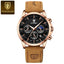 Reloj Cronógrafo de Lujo para Hombre POEDAGAR - Impermeable y Luminiscente