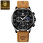 Reloj Cronógrafo de Lujo para Hombre POEDAGAR - Impermeable y Luminiscente