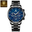 Reloj Cronógrafo de Lujo para Hombre POEDAGAR - Impermeable y Luminiscente