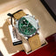 POEDAGAR Men's Luxury Quartz Chronograph Watch - Waterproof Leather