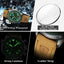 POEDAGAR Men's Luxury Quartz Chronograph Watch - Waterproof Leather