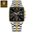 Montre Chronographe Carrée pour Homme POEDAGAR - Étanche Lumineuse