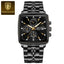 Montre Chronographe Carrée pour Homme POEDAGAR - Étanche Lumineuse