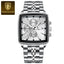 Montre Chronographe Carrée pour Homme POEDAGAR - Étanche Lumineuse