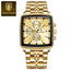 Montre Chronographe Carrée pour Homme POEDAGAR - Étanche Lumineuse