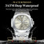 Reloj Militar Cuadrado POEDAGAR - Diseño Impermeable y Luminiscente