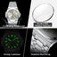 Reloj Militar Cuadrado POEDAGAR - Diseño Impermeable y Luminiscente