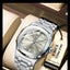 Reloj Militar Cuadrado POEDAGAR - Diseño Impermeable y Luminiscente