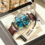 Reloj de Cuarzo de Lujo para Hombre POEDAGAR - Impermeable y Luminiscente