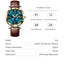 Reloj de Cuarzo de Lujo para Hombre POEDAGAR - Impermeable y Luminiscente