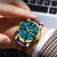 Reloj de Cuarzo de Lujo para Hombre POEDAGAR - Impermeable y Luminiscente