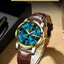 Reloj de Cuarzo de Lujo para Hombre POEDAGAR - Impermeable y Luminiscente