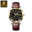 Reloj de Cuarzo de Lujo para Hombre POEDAGAR - Impermeable y Luminiscente