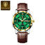 Reloj de Cuarzo de Lujo para Hombre POEDAGAR - Impermeable y Luminiscente