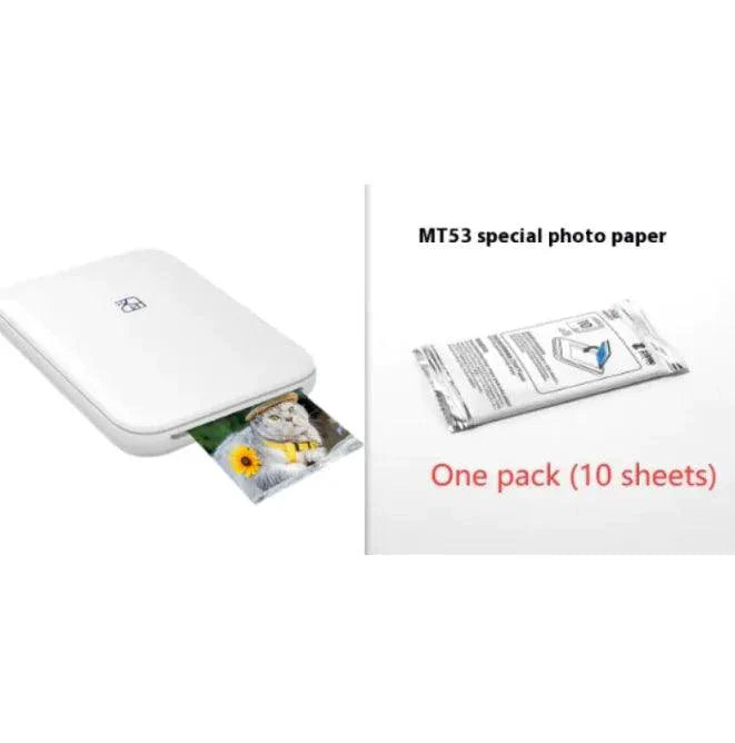 Imprimante photo sans fil portable - Sublimation thermique Bluetooth