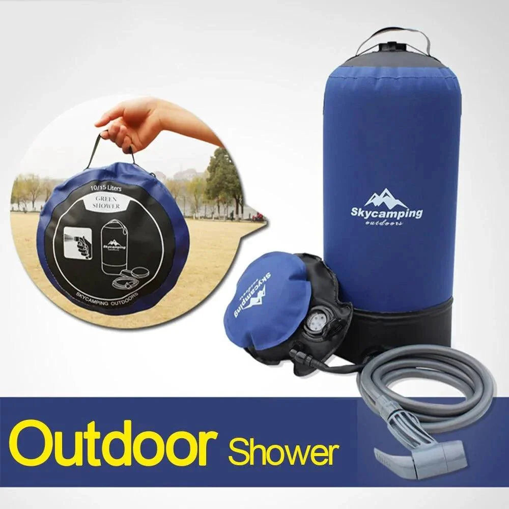 Kit de douche portable pour camping et randonnée