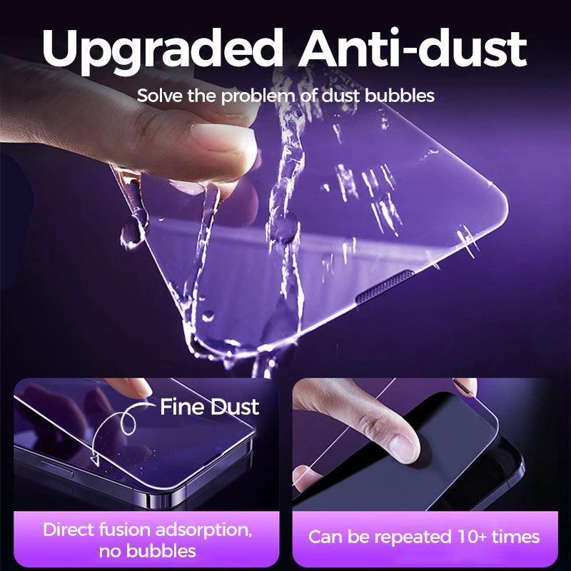 Protecteur d'écran en verre trempé de confidentialité premium pour iPhone