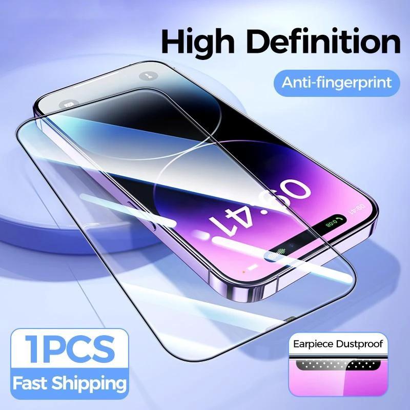 Protecteur d'écran en verre trempé de confidentialité premium pour iPhone