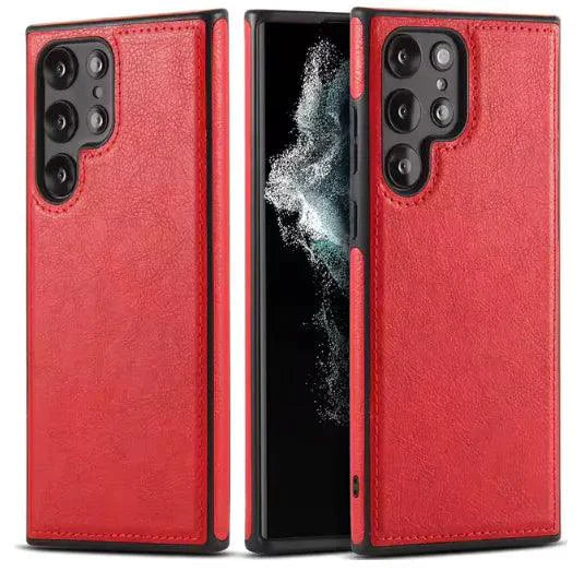Coque de téléphone en cuir PU premium pour Samsung Galaxy