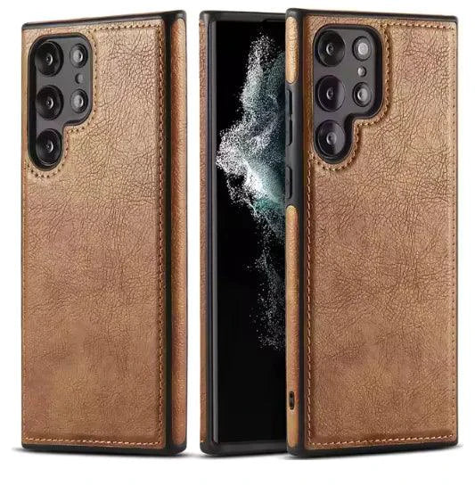 Coque de téléphone en cuir PU premium pour Samsung Galaxy
