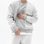 Pull en tricot à col rond ample pour hommes