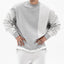 Pull en tricot à col rond ample pour hommes