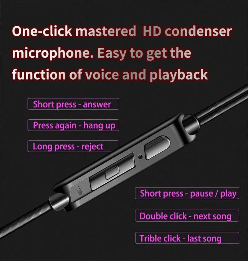 Auriculares con cable QKZ AK6 HiFi - Sonido premium con micrófono
