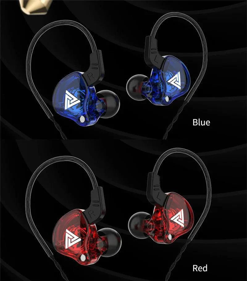 Auriculares con cable QKZ AK6 HiFi - Sonido premium con micrófono