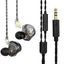 Auriculares con cable QKZ AK6 HiFi - Sonido premium con micrófono