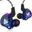 Auriculares con cable QKZ AK6 HiFi - Sonido premium con micrófono