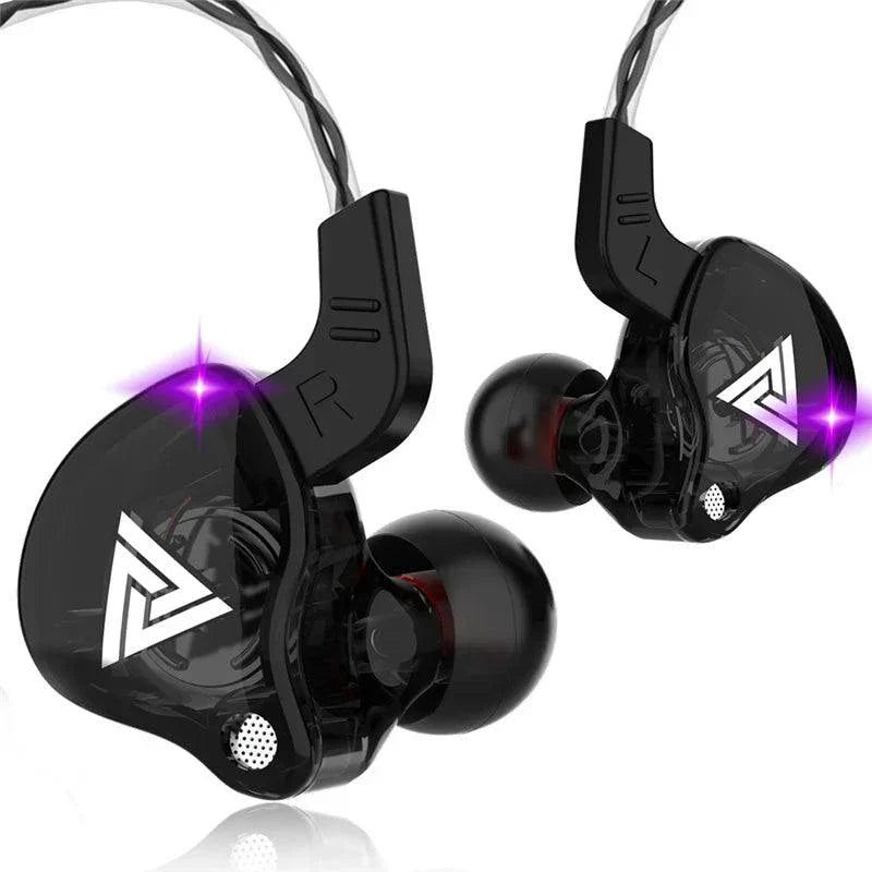 Auriculares con cable QKZ AK6 HiFi - Sonido premium con micrófono