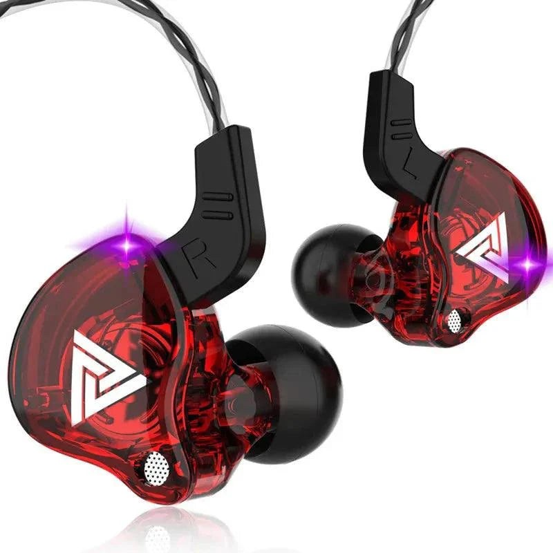 Auriculares con cable QKZ AK6 HiFi - Sonido premium con micrófono