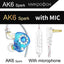 Auriculares con cable QKZ AK6 HiFi - Sonido premium con micrófono