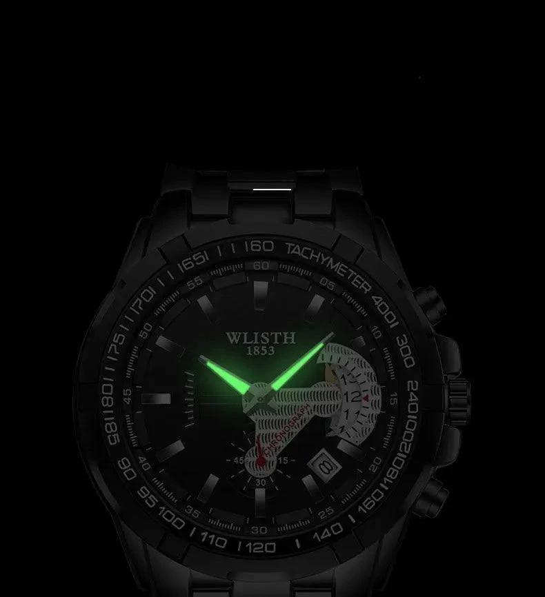 Reloj Deportivo de Cuarzo Impermeable para Hombre WLISTH