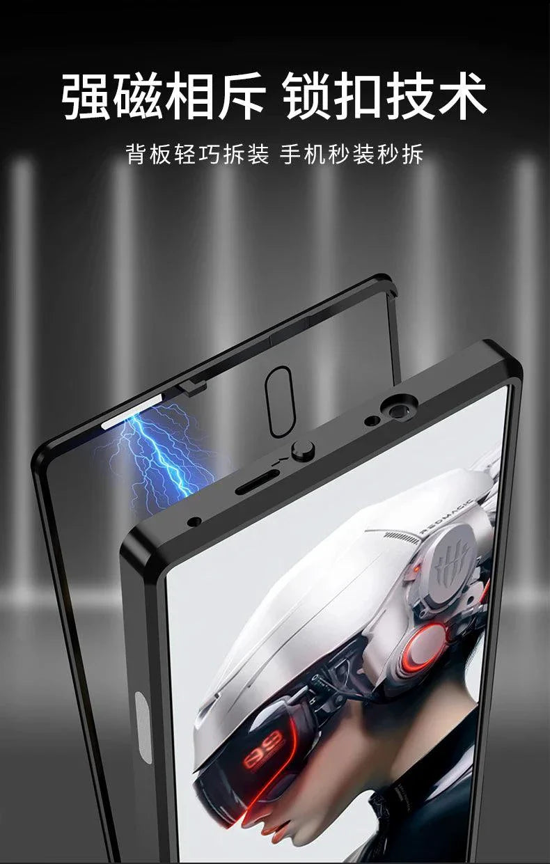 RedMagic Transparent Acrylic Case for 9S Pro - Sleek Metal Frame & Protection