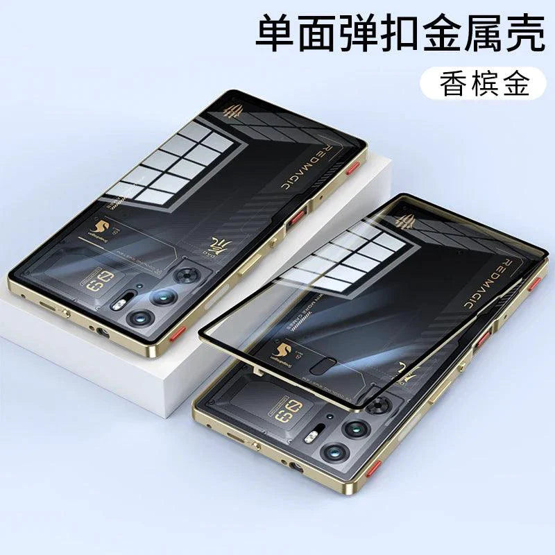 RedMagic Transparent Acrylic Case for 9S Pro - Sleek Metal Frame & Protection