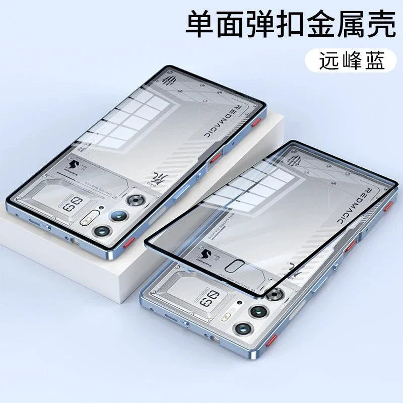 RedMagic Transparent Acrylic Case for 9S Pro - Sleek Metal Frame & Protection