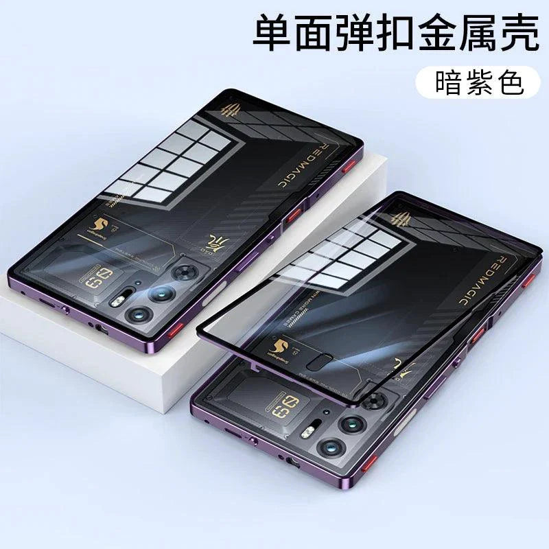 RedMagic Transparent Acrylic Case for 9S Pro - Sleek Metal Frame & Protection