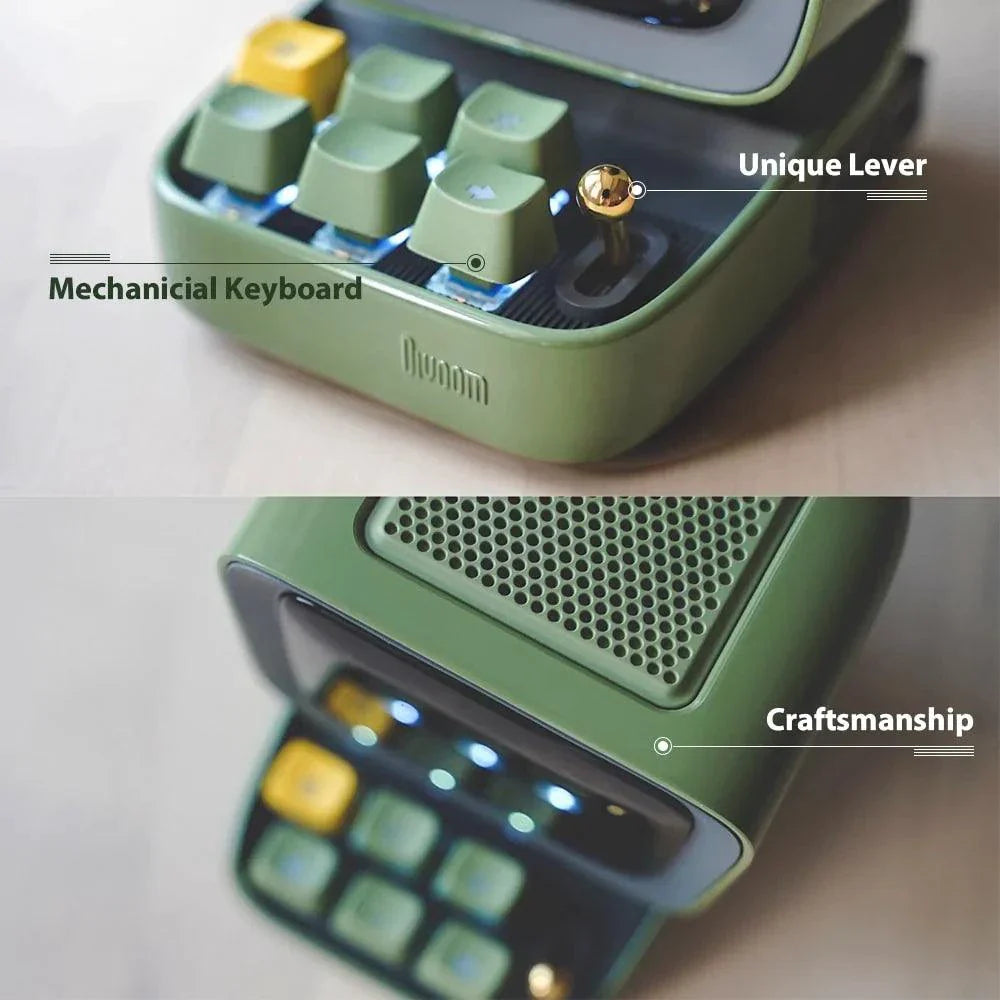Altavoz Bluetooth y Reloj Despertador de Arte Pixel Retro