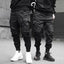 Pantalones Harem Ribbons para Hombre - Pantalones Cargo Casual