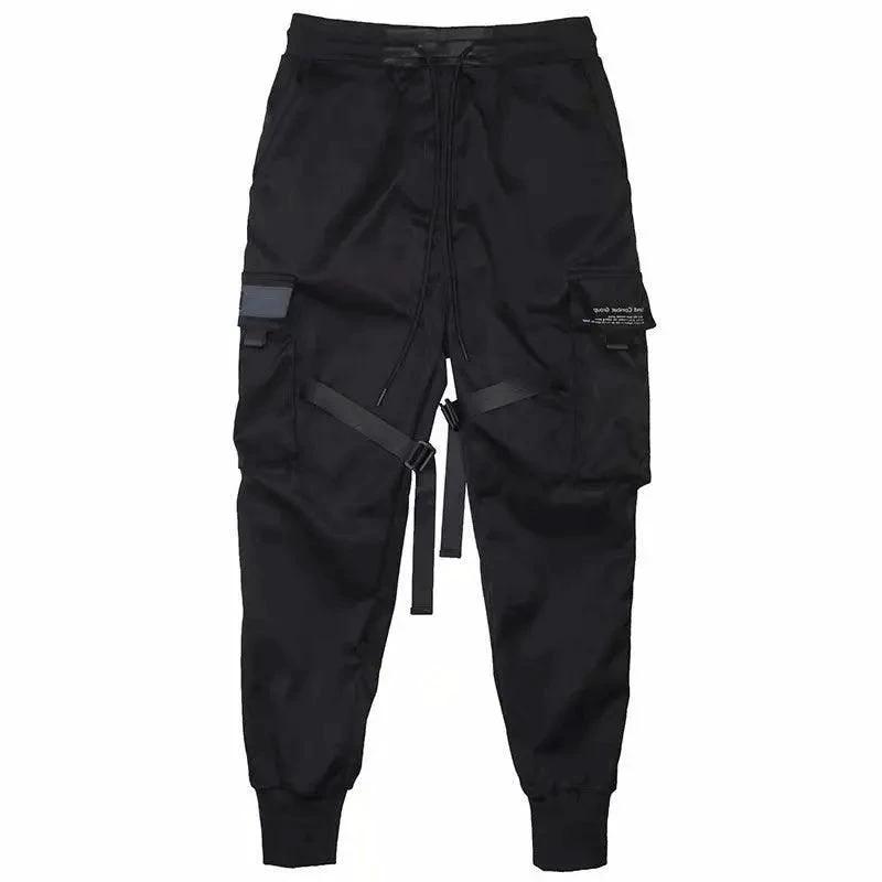 Pantalones Harem Ribbons para Hombre - Pantalones Cargo Casual