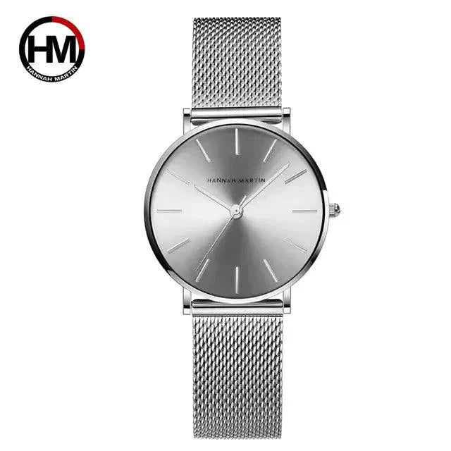 Reloj de Damas de Acero Inoxidable Color Rosa Oro